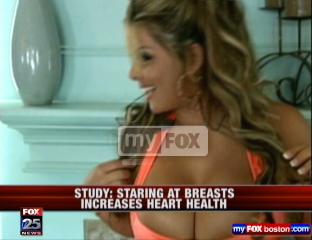 Fox News reports German "Staring at Breasts" Study